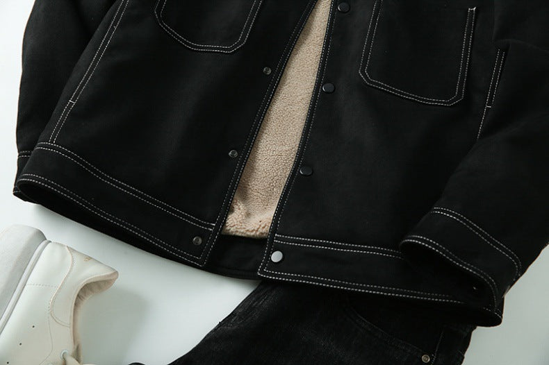 Men's Light Wear Vintage Suede Jacket