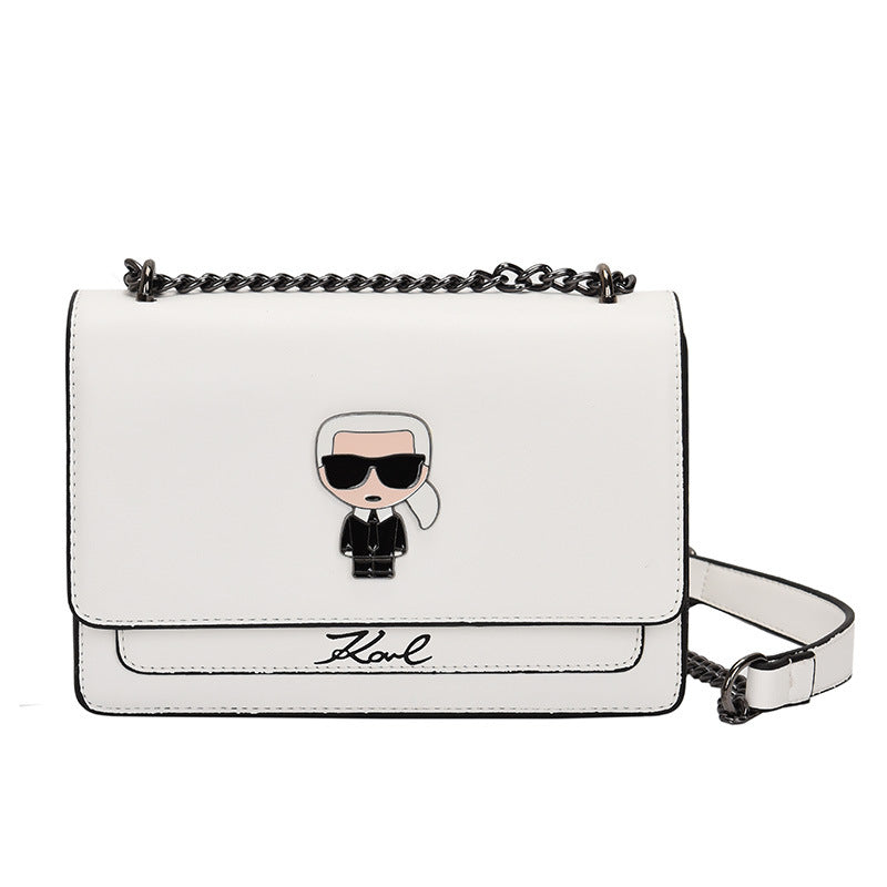 Fashion Chain One-shoulder Small Square Bag Lock