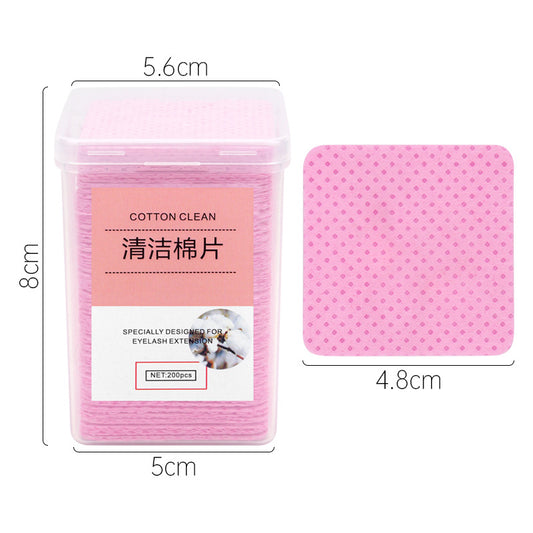Boxed  Glue Bottle Mouth Cleaning Cotton Sheet