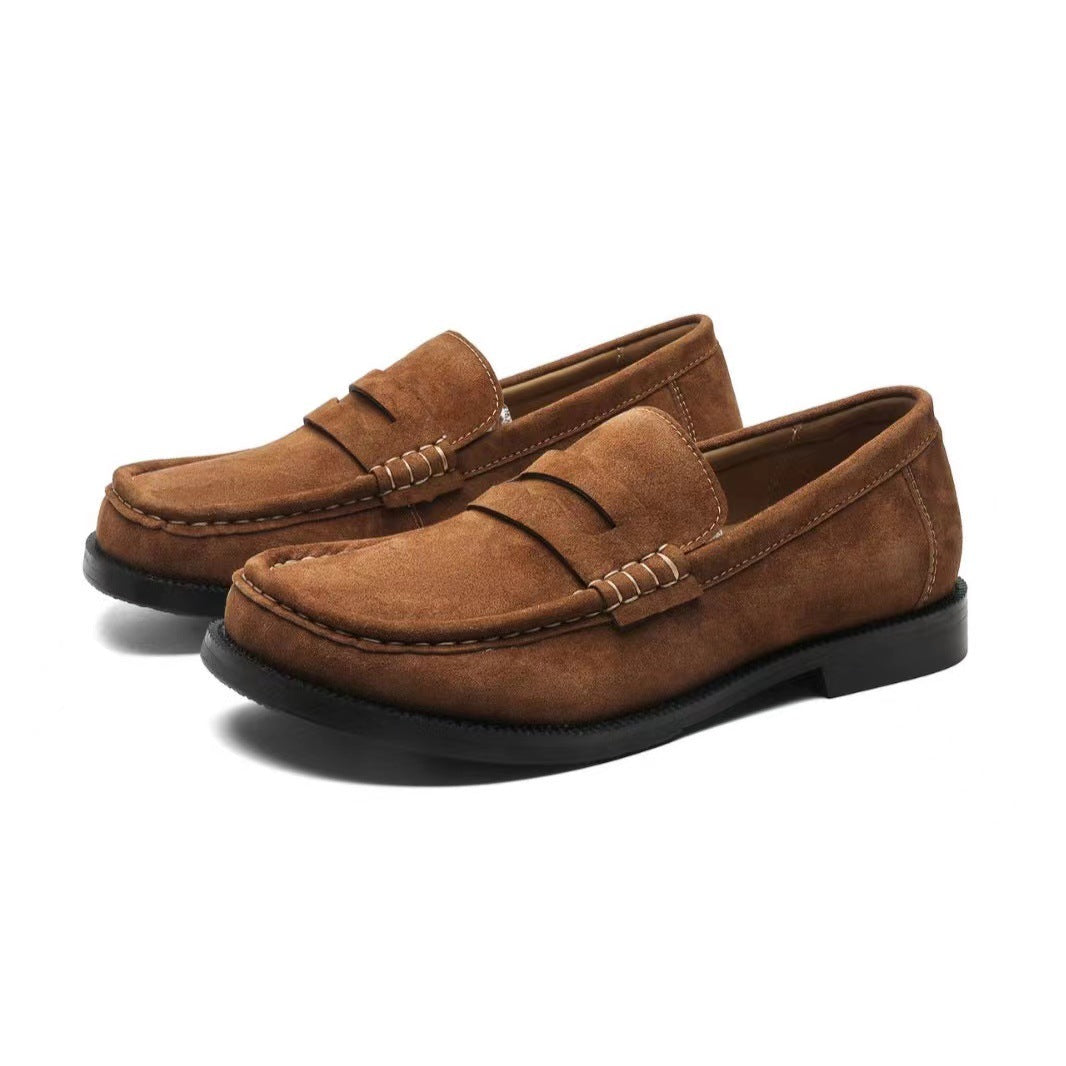 New Vintage Old Coin-style Loafers For Men
