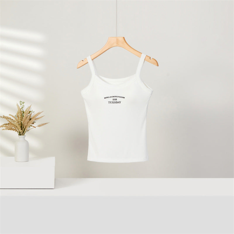 Small Sling Vest For Women Inner Bottoming Top