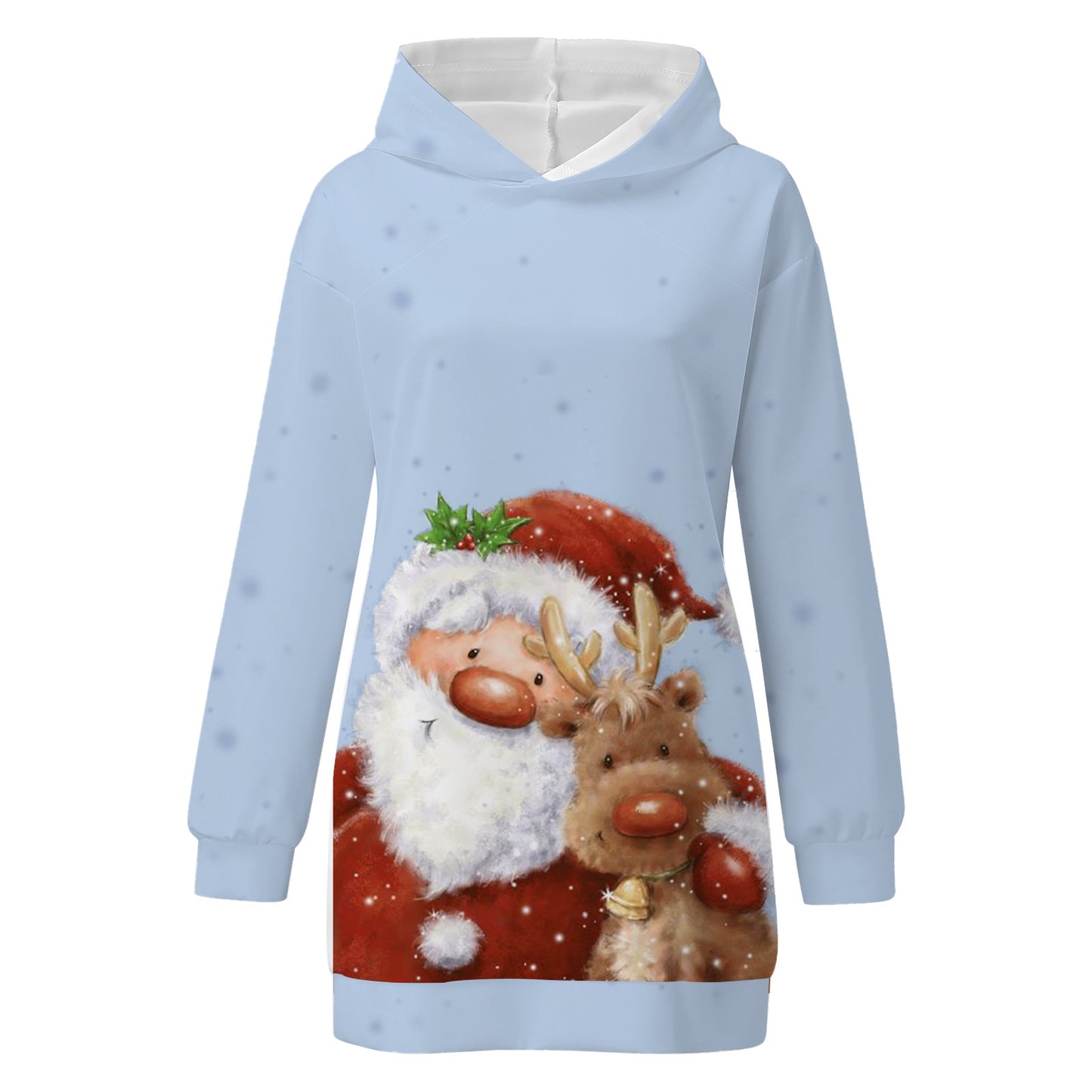 Christmas Print Hoodie Digital Printing