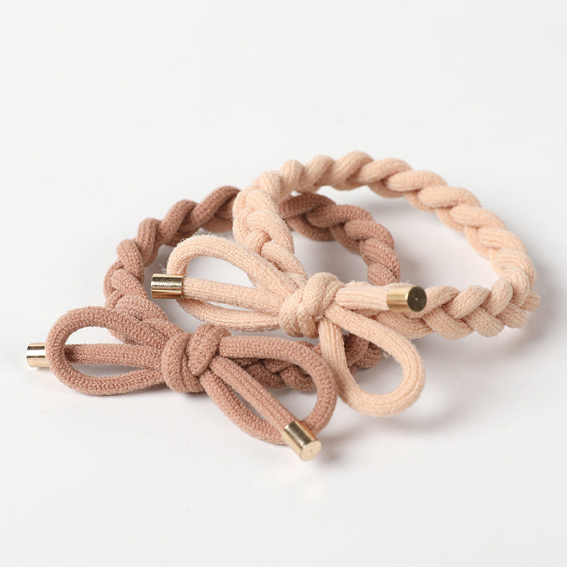 High Elastic Simple Fashion Twist Head Rope