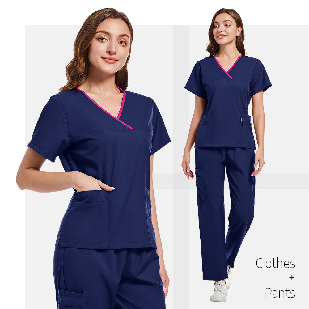 Uniform Sets Stretchy, Quick-drying Surgical Scrubs For Medical Staff In Operating Rooms