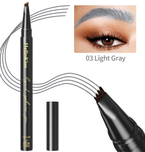 Hellokiss Four-fork Water Waterproof Wild Ultra-fine Eyebrow Pencil Eyebrow Pencil