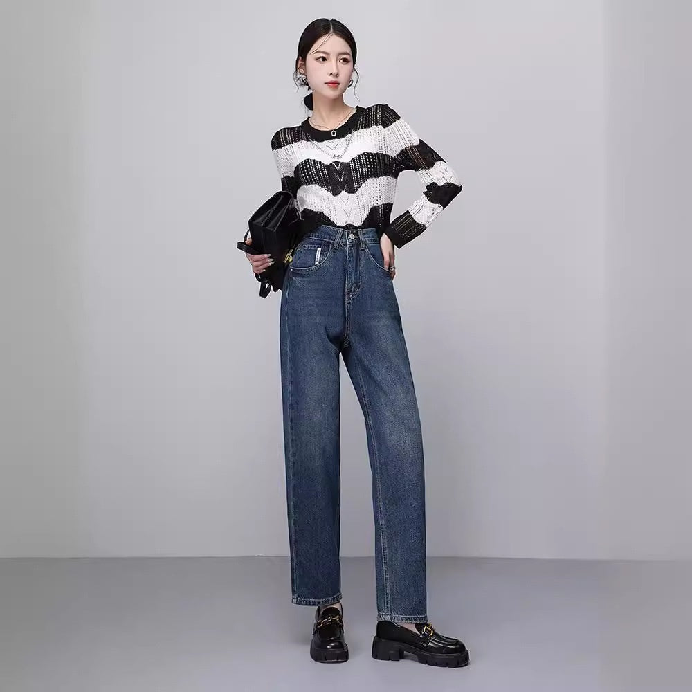 Autumn New Loose High Waist Tapered Harem Pants