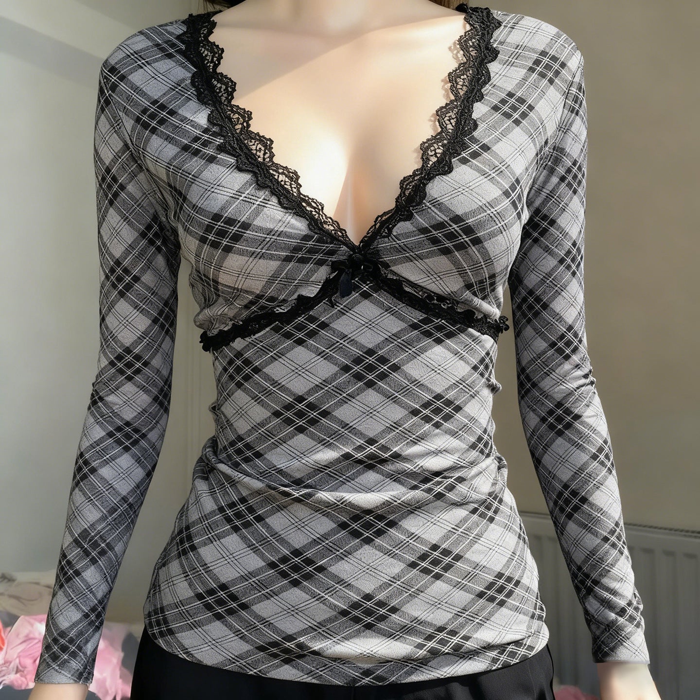 Dame Slim Fit Slim Underdel Top