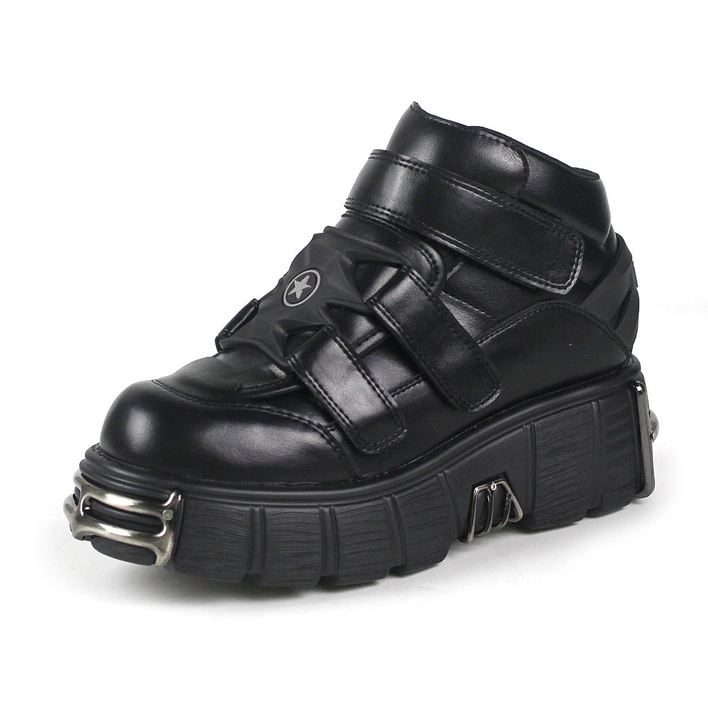 Height Increasing Punk Shoes Women
