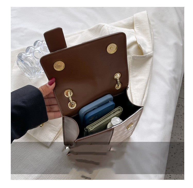 Stylish Portable Small Square Bag Versatile