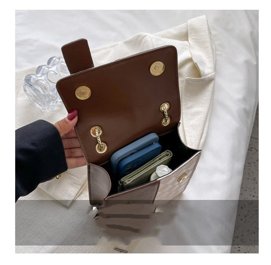Stylish Portable Small Square Bag Versatile