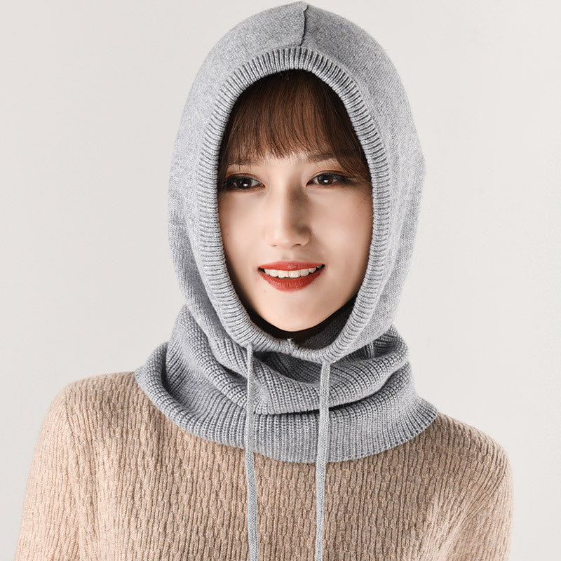 Cashmere Wool Yarn Autumn And Winter Men's And Women's Knitted Headwear