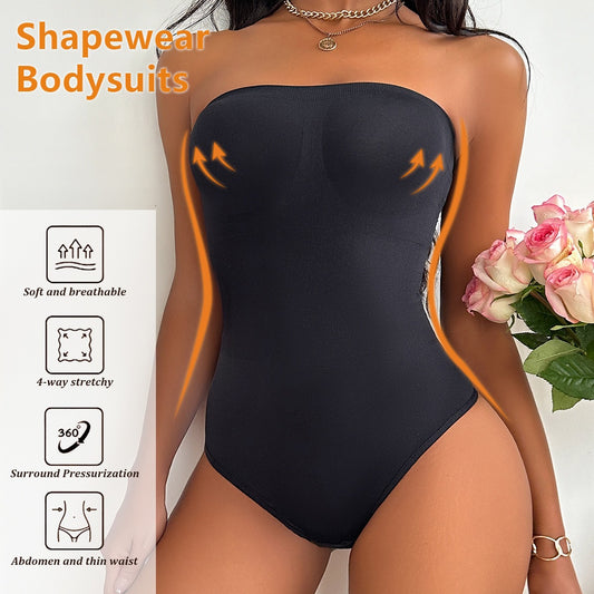 Kvinders One-Piece Shapewear Trusser Med Mavekontrol Og Baldeløftende Funktioner