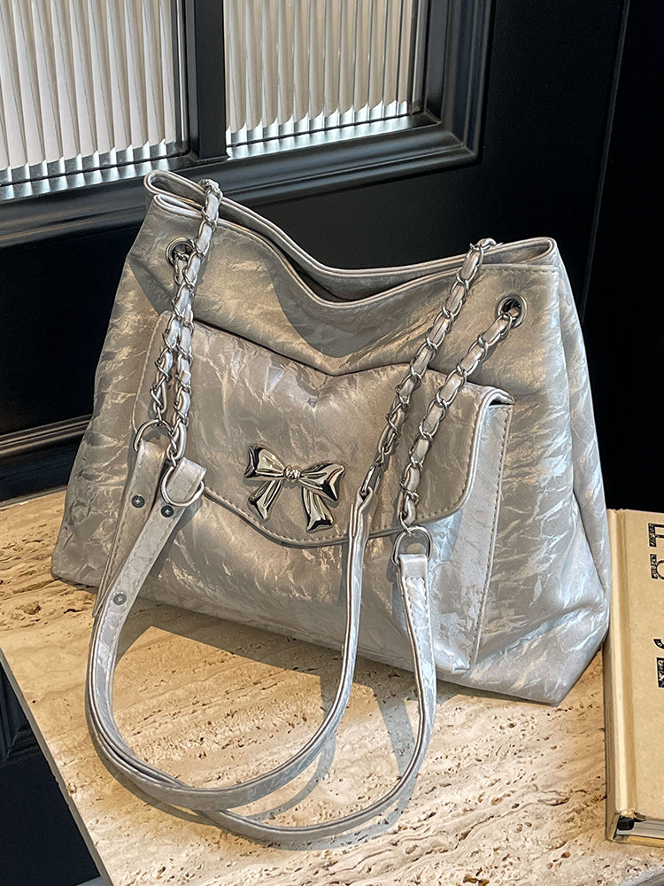 Women's Large Capacity Crossbody Fashionable Versatile College Student Class Bag