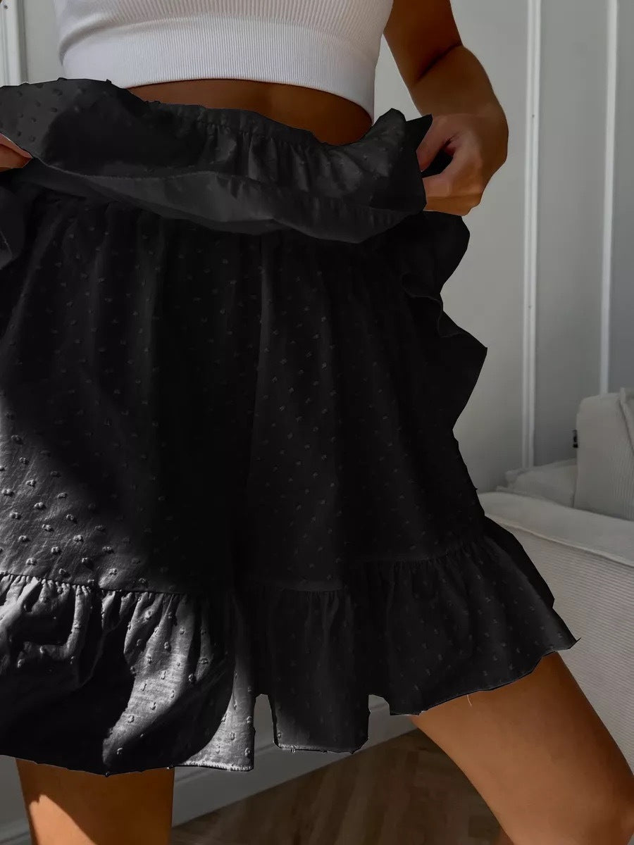 Moderigtige højtaljede blonde culottes til kvinder