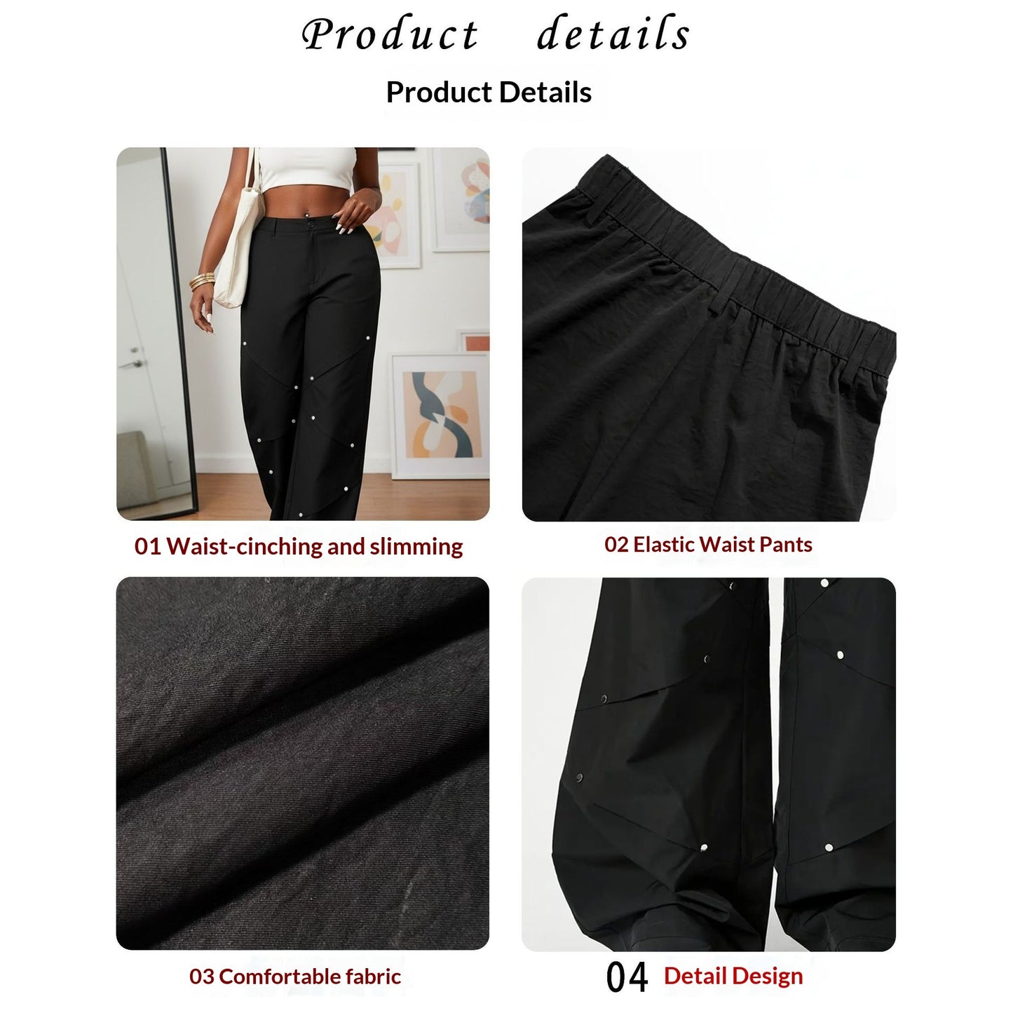 Niche Designer-style Womens Pants