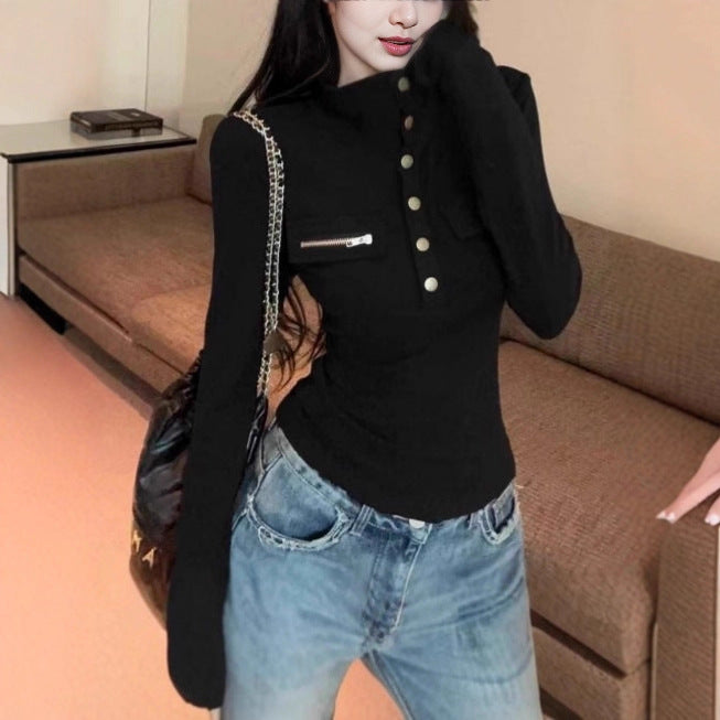 Elegant Versatile Figure-flattering Top For Women