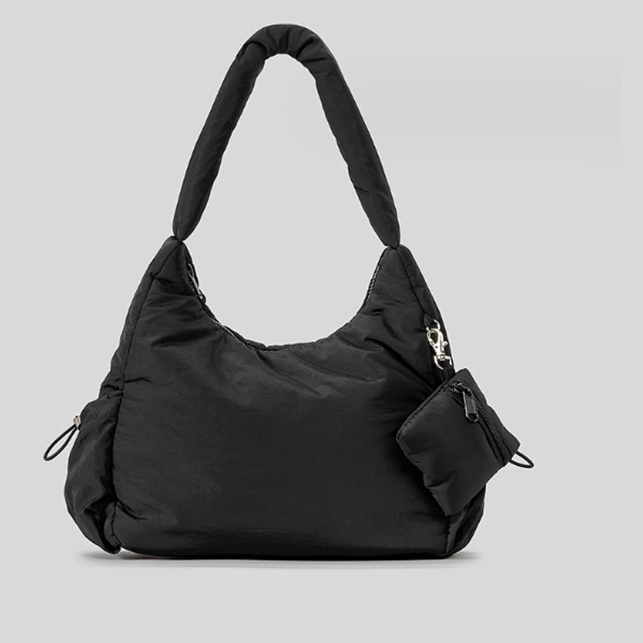 Autumn And Winter Quilted Commuter Hand-carrying Bag Large Capacity