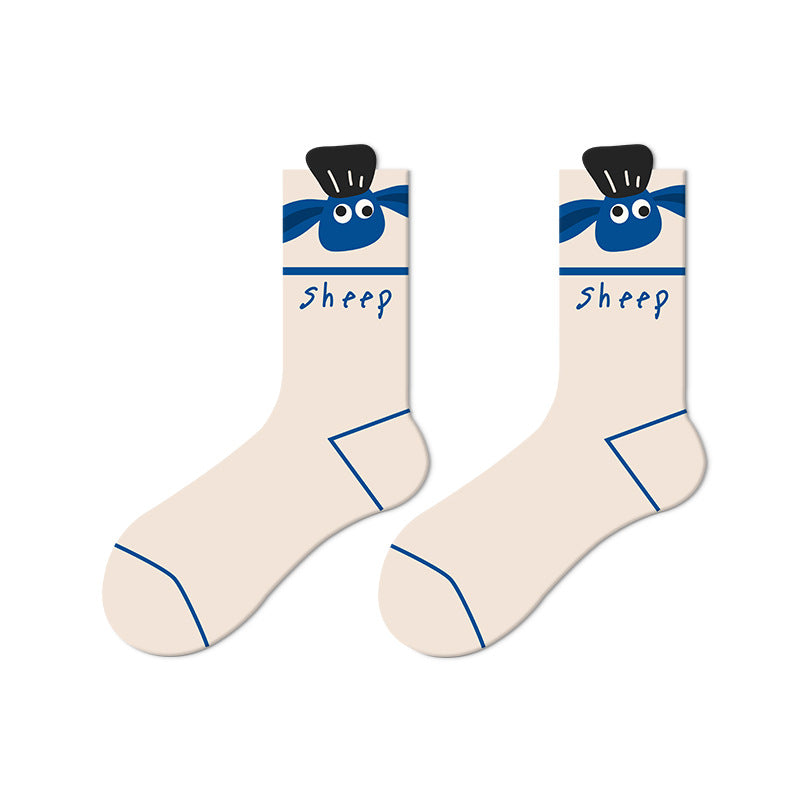 Couple Men's Cotton Tube Socks All-match Birkenstock