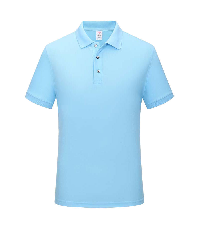 Summer Polo Shirt Men's High-grade Lapel