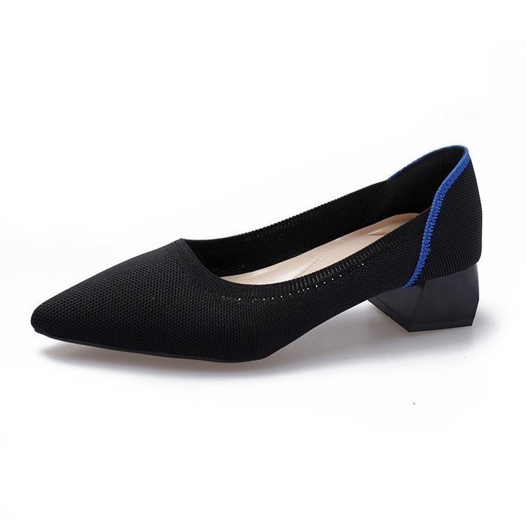 New Style Flying Woven Noodles Comfortable Peas Women's Shoes Lightweight
