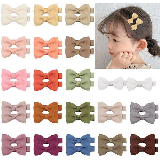 Pieces Fully   40 80  Lined No Slip Hair Clips In 20 40 Pastel Colors, Barrettes And Bows For Infants, Toddlers, And Baby Girls