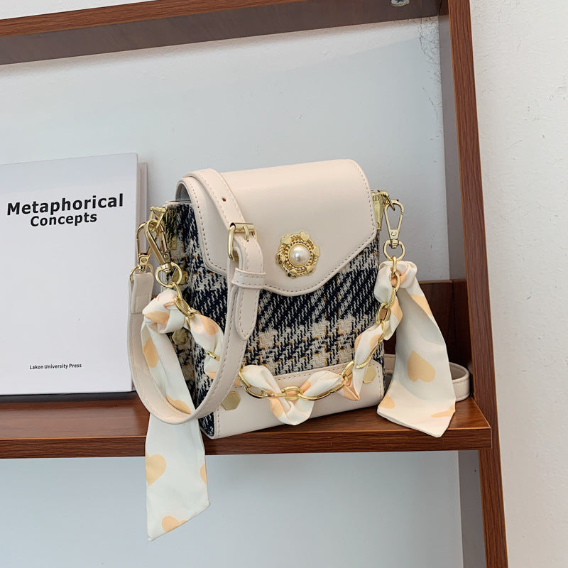 match Fashion Messenger Bag Small Square Bag Popular One-shoulder Handbag