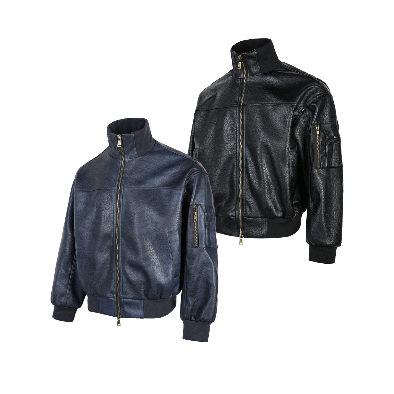 High Street Design Herre Street Retro Motorcykeljakke