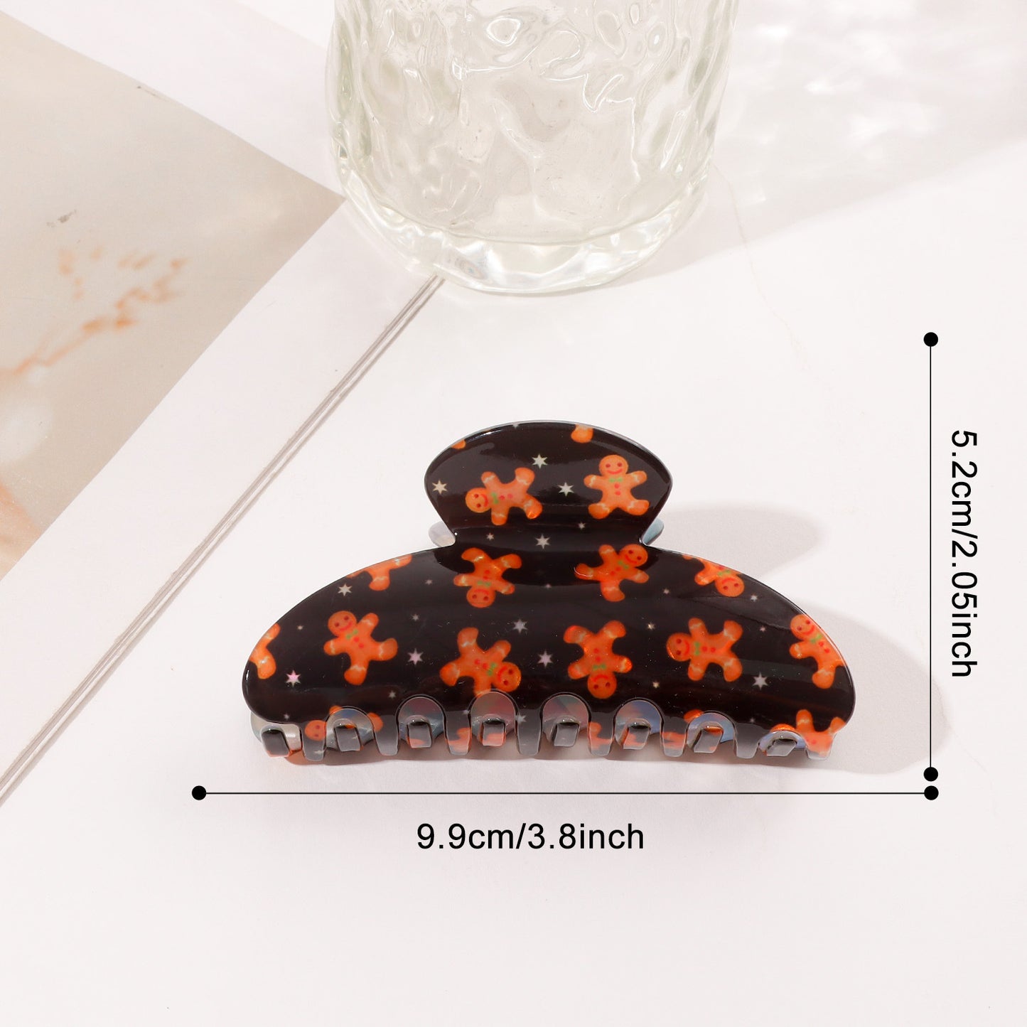 Christmas Themed Atmospheric Colorful Shark Hair Clip