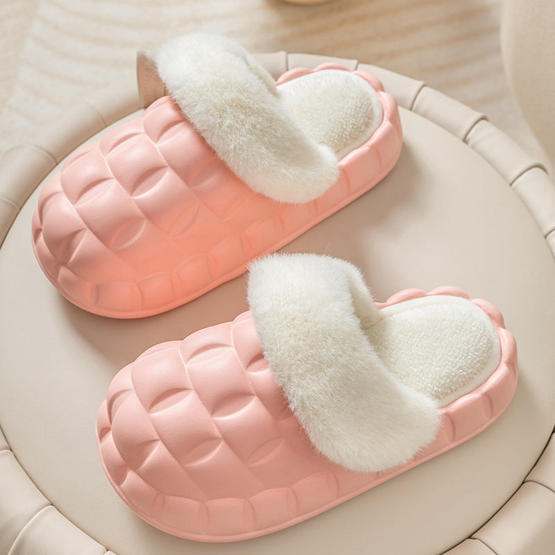 Women's Winter Warm Removable EVA Cotton Slippers