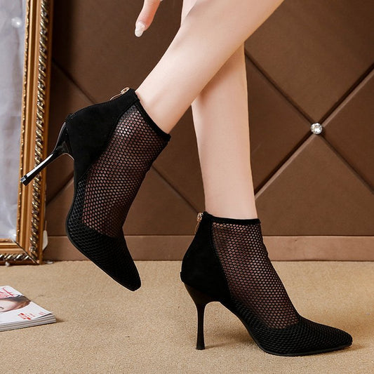 New Women's Fashion Sandals Cashmere Toe Sandals