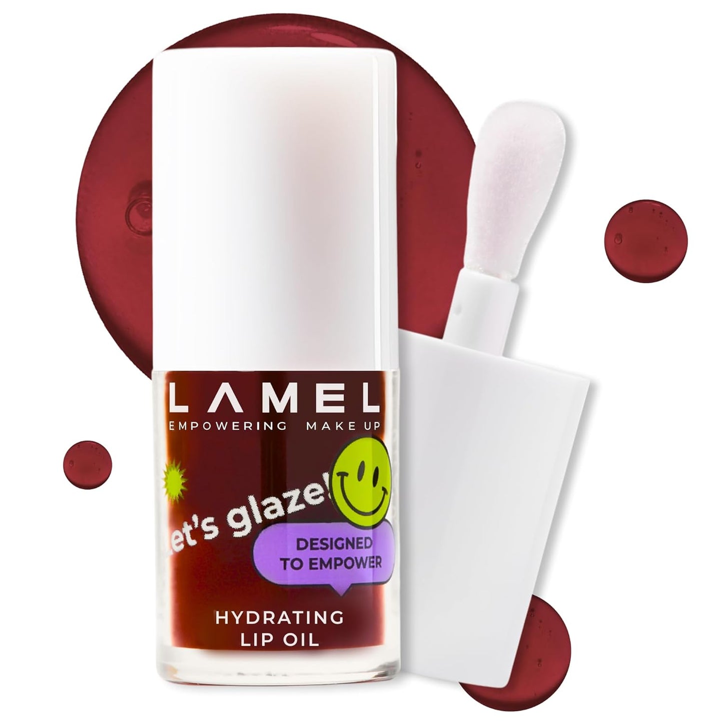 Dazzle Glow Crystal Clear Lip Gloss - Hydrating Lip Gloss - Non Sticky - Colored - Moisturizing - №404 You Can