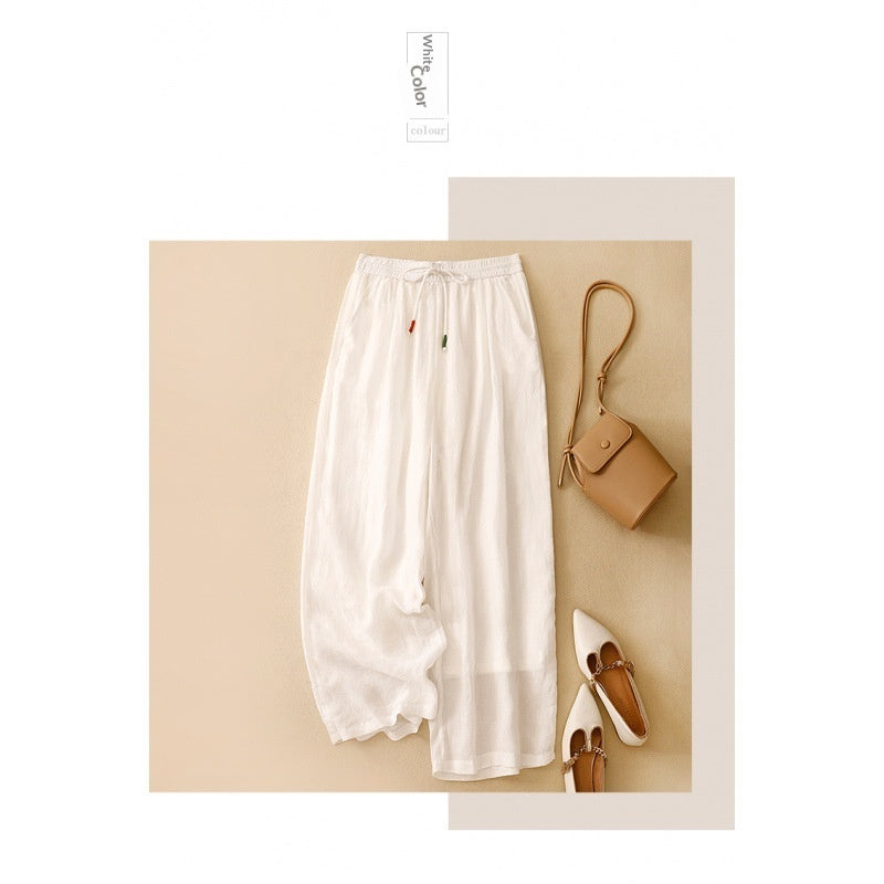 Stylish Trendy New Loose-fitting Minimalist Straight-leg Pants