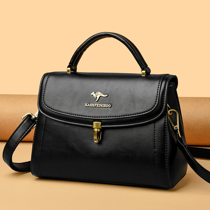 Fashionable Women's Textured Crossbody Handbag