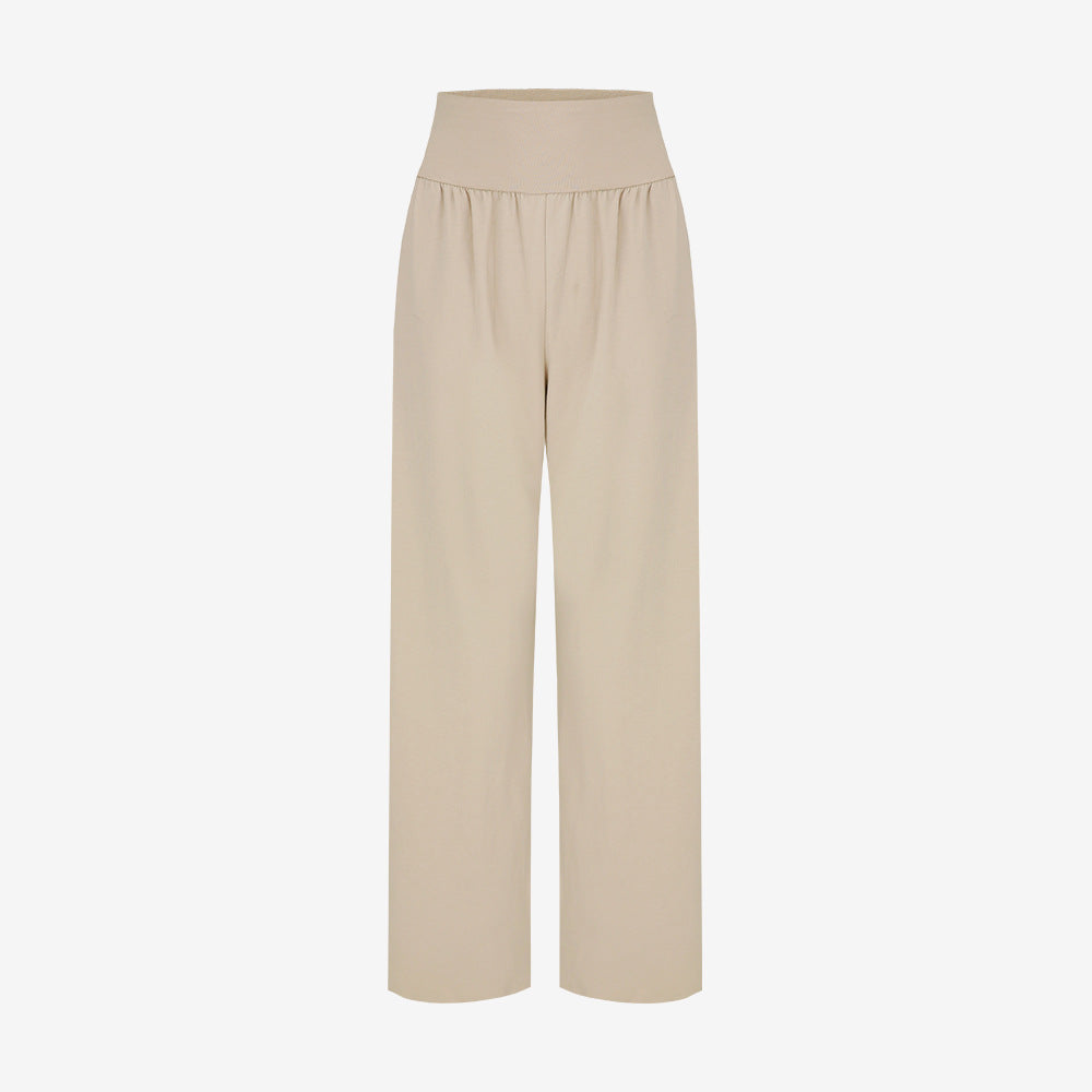 Yoga Loose Wide-leg Pants Can Be Tied
