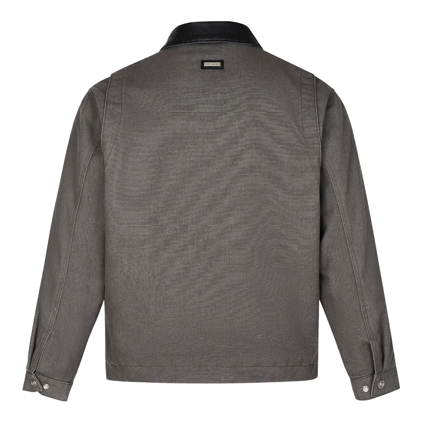 Retro Lapels PU Leather Workwear Men's Thickened Jacket