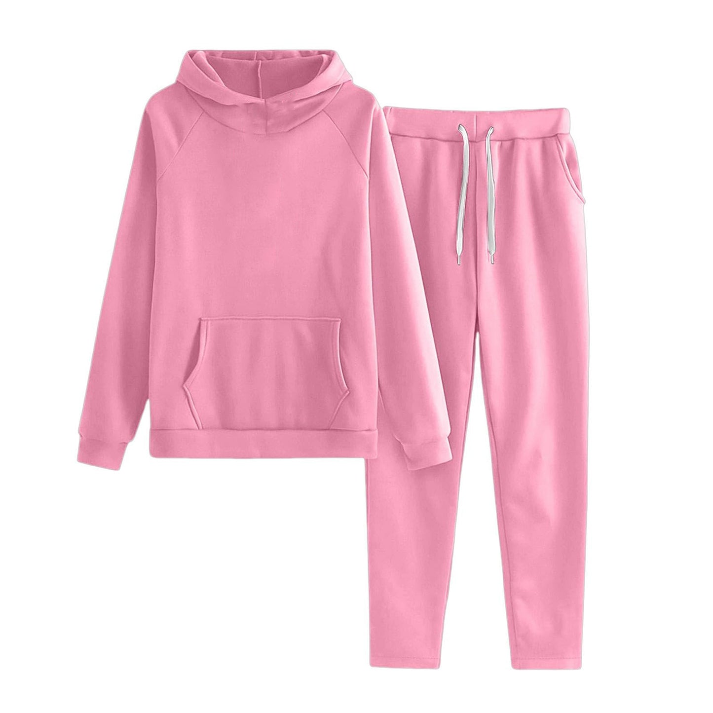 Unisex Hoodie And Sweatpants Twopiece Set