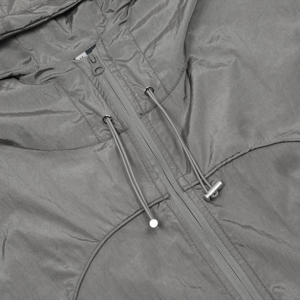 Men's Fashion Loose Hooded Zipper Jacket