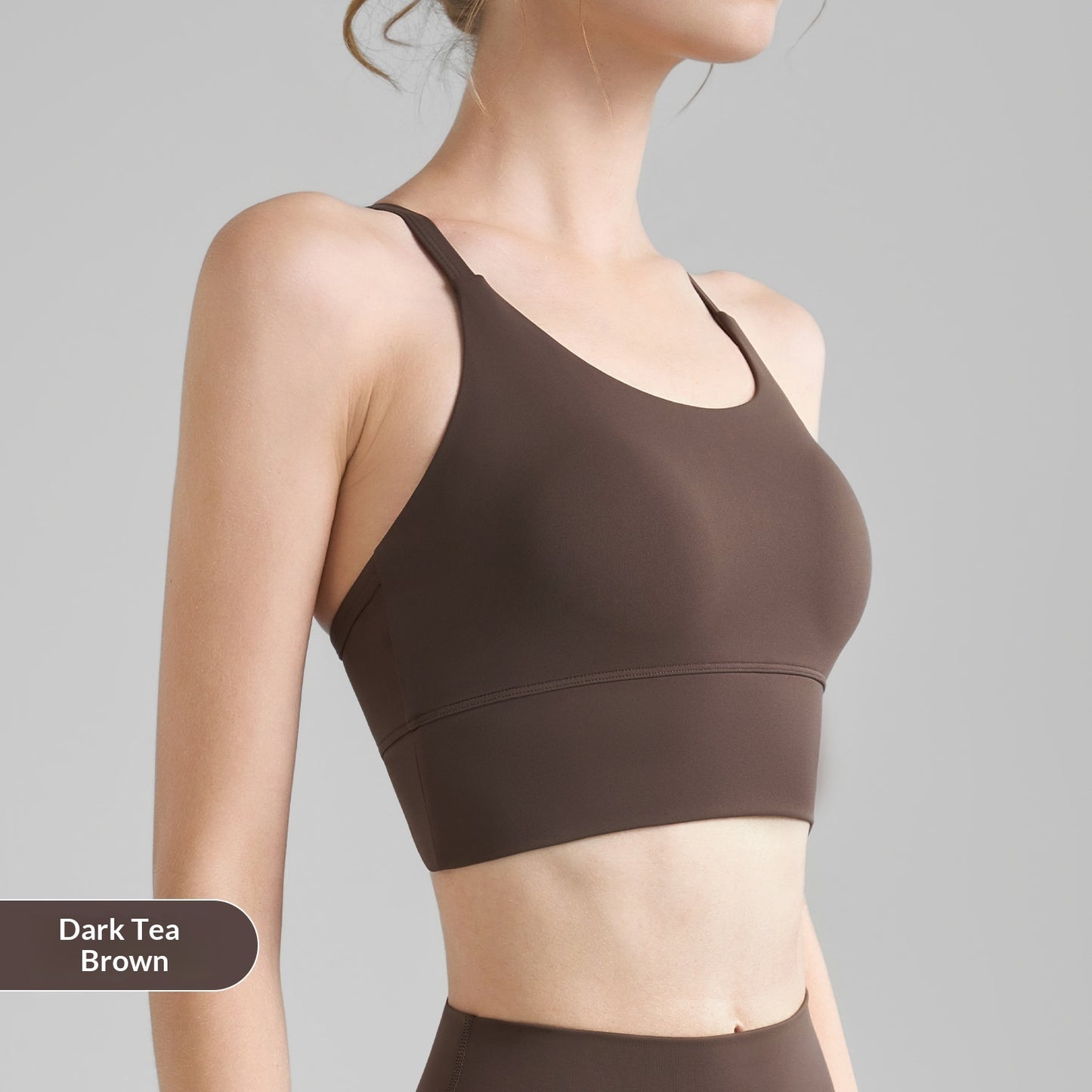 Drip Back Beauty Sports Fixed Cup Anti-shock Thin Strap Yoga Top