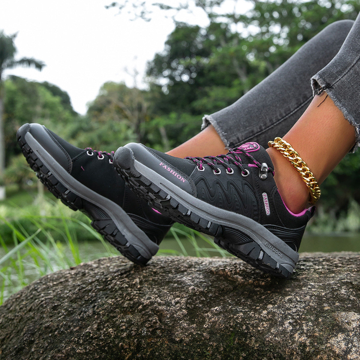 Women's Shoes Sneaker Leather Platform Soft Bottom