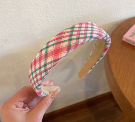 Floral Fine Hair Band Set Fabric Printing  Headband