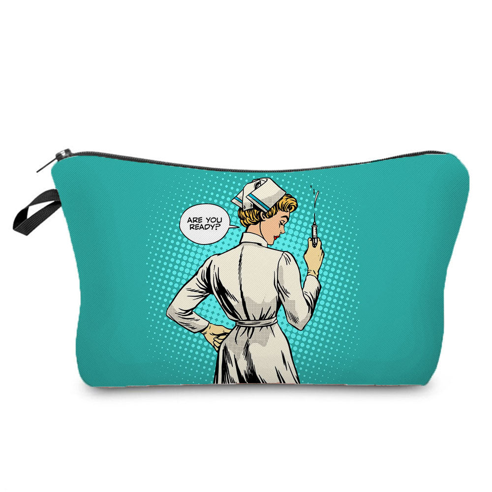 Creative Printing Portable Travel Wash Bag Large Capacity