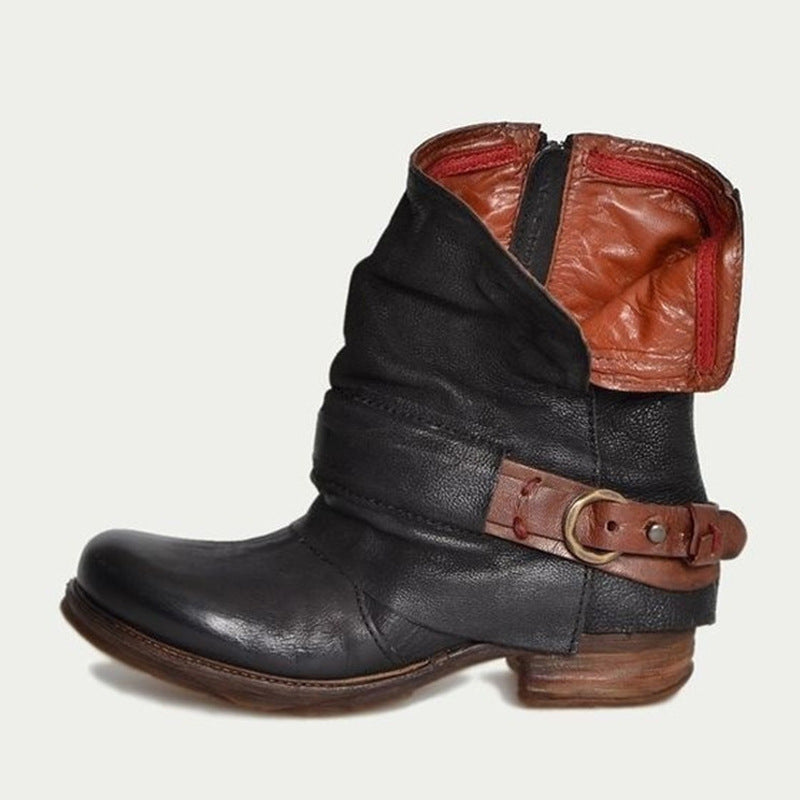 Women's Large-sized Shoes Flanging