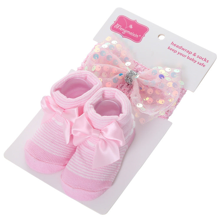 New Polka Dot Three-dimensional Hair Ball Flip Up Children's Socks