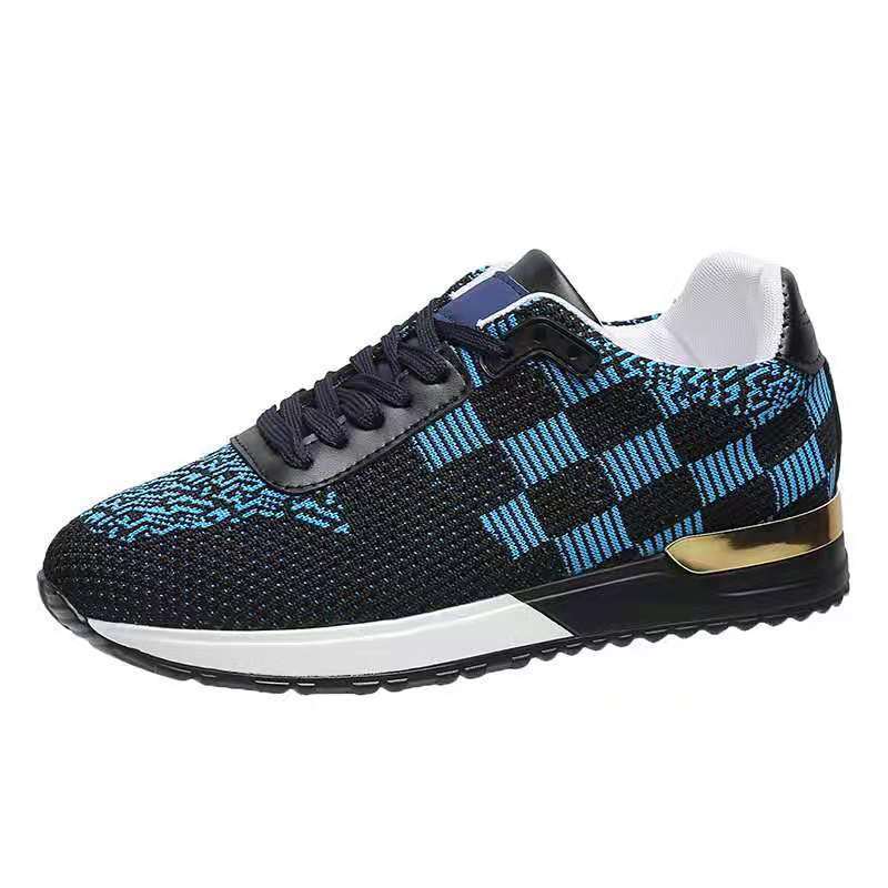 Large Size Platform Shoes With Round Toe Casual Mesh