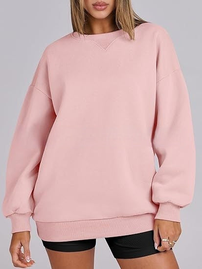 Dame Sweater Uld Rund Hals Pullover Top