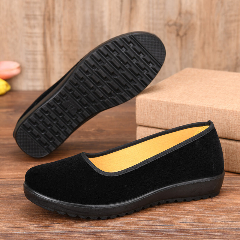 Breathable And Comfortable Women's Old Beijing Cloth Shoes