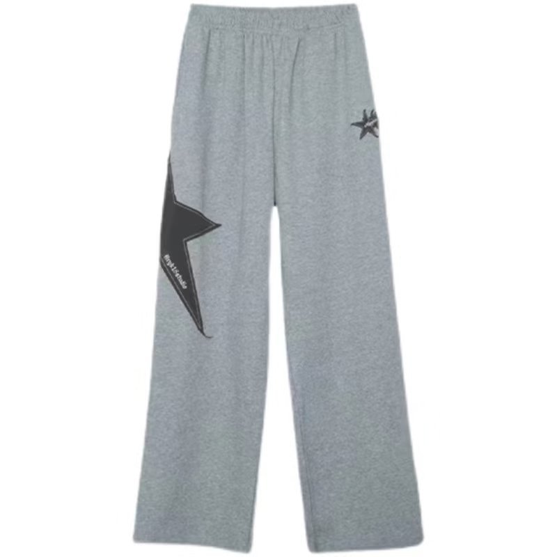 Women's Hip-hop Casual Straight Leg Wide Leg Guard Pants