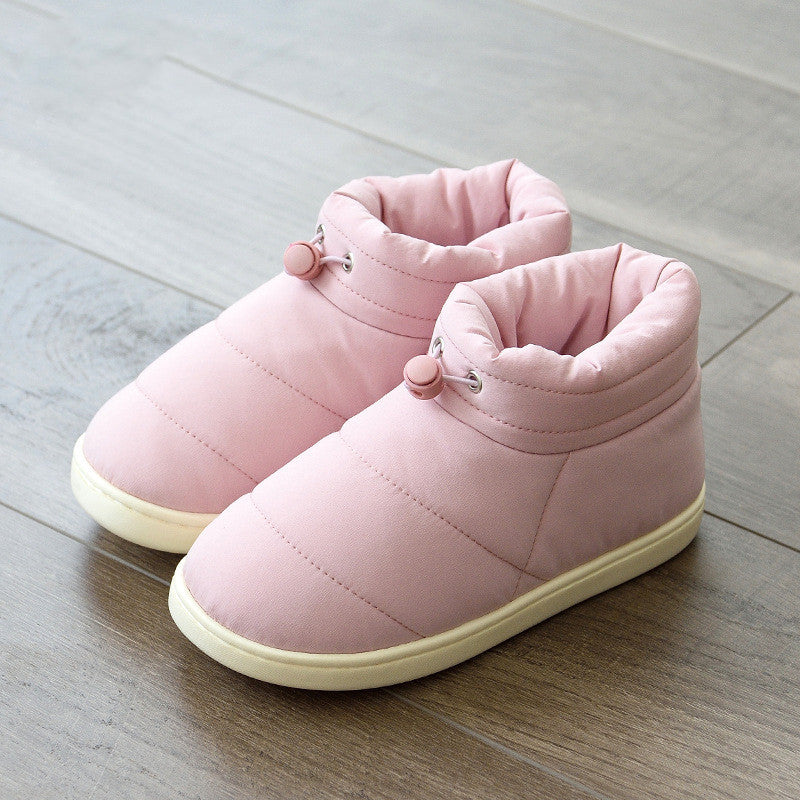 Cotton Slippers Women Winter Bag With Down And Down To Keep Warm Indoor Home