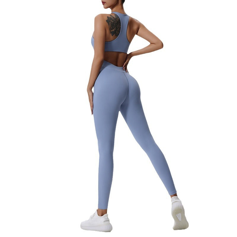 Yoga Bodysuit Women's Bra Nude Feel