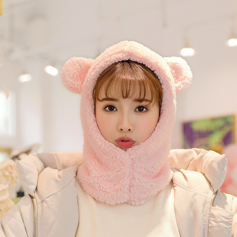 Korean Version Of The Net Red Wind Winter Cute Hat